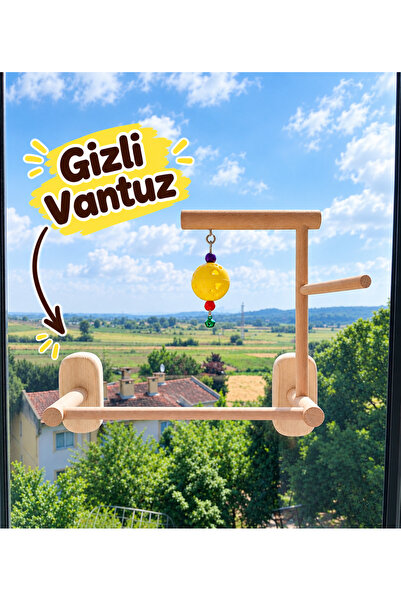 ADAPATİ PET 4 Ventuzlu Bird Tunnel