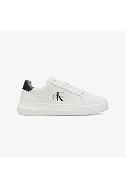 Calvin Klein Ανδρικό λευκό αθλητικό παπούτσι με χοντρή σόλα Cupsole Mono