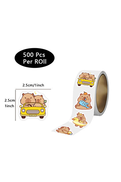 Choice 500PCS 500PCS Cartoon Capybara Stickers Anime Decal Skateboard Laptop ...