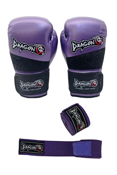 Dragondo Attack Set of 2 Muaythai Boxing Gloves and Bandage Kick Boxing
