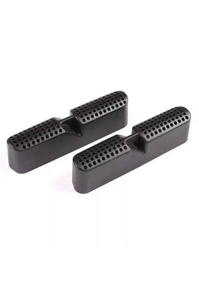 Choice 2 Pcs Black Rear Seat Air Vent Cover For BMW X5 G05 XDrive X6 G06 X7 G...