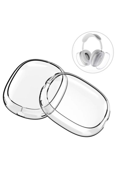 Choice case For AirPods Max Transparent Case Soft TPU Anti-Scratch Cover Slee...