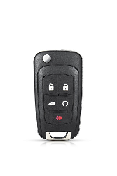 KEYYOU 5 أزرار 1 قطعة مفتاح سيارة عن بعد قلاب لسيارة شيفروليه كروز إبيكا لوفا...