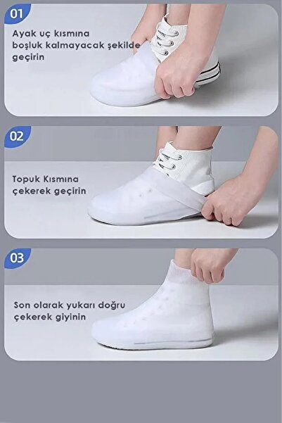 TUTYAKALA Yağmur Koruyucu Ayakkabı Kılıfı - Ayakkabı Yağmurluğu