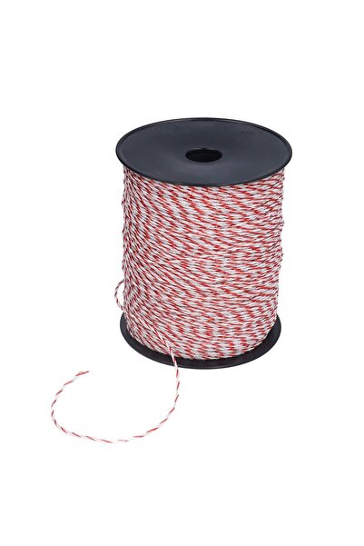 Choice1 2mmx200m 200/500M Roll Electric Fence Rope Polywire with Steel Poly R...