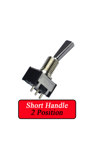 Choice 2 Position SHORT 1 Piece Toggle Switch For FrSky X9E X9D QX7 Futaba T6...