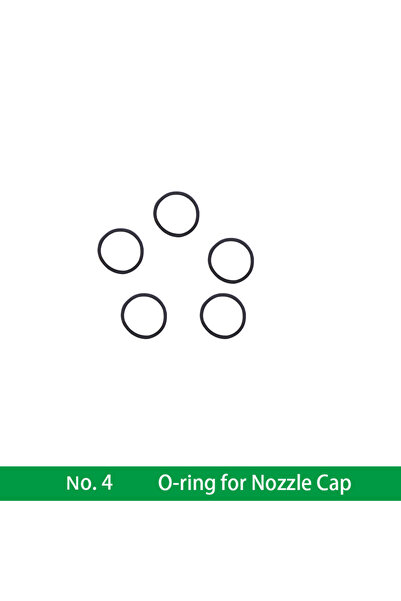 Choice NO.4 5pcs/pack Seal Ring O-rings for NCT-130 Series Airbrush Accessori...