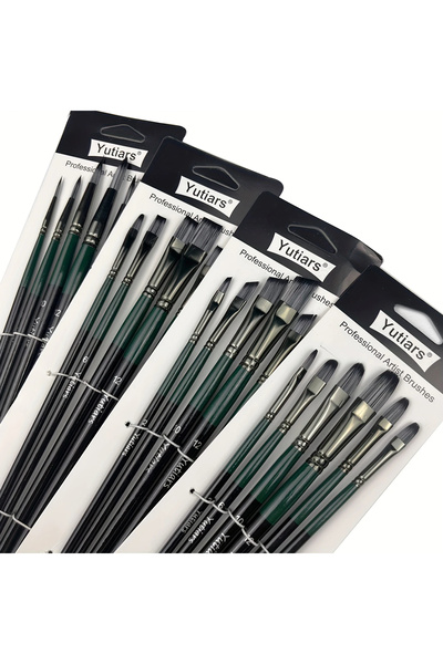Choice3 24pcs brush 6/24pcs Artist Paint Brushes Set Artist Paintbrushes For ...