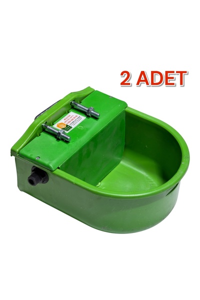 TarımGaraj Otomatik Şamandıralı 4 Litre Plastik Hayvan Suluğu-2 Adet Suluk Ta...
