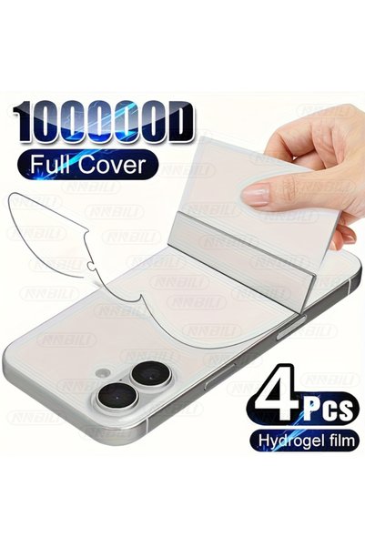 Choice12 iPhone17 High Definition 4 Pieces NNBILI 4pcs Back Hydrogel Film Scr...