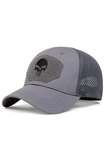 Choice SFH8 2025 NEW Skull Embroidered Top with Patch Breathable Baseball Cap...