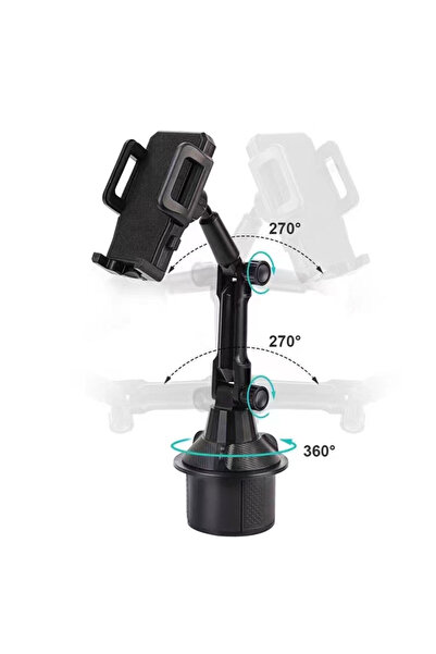 Choice black Car Phone Holder Water Cup Holder Mount Car Interior Accessories...
