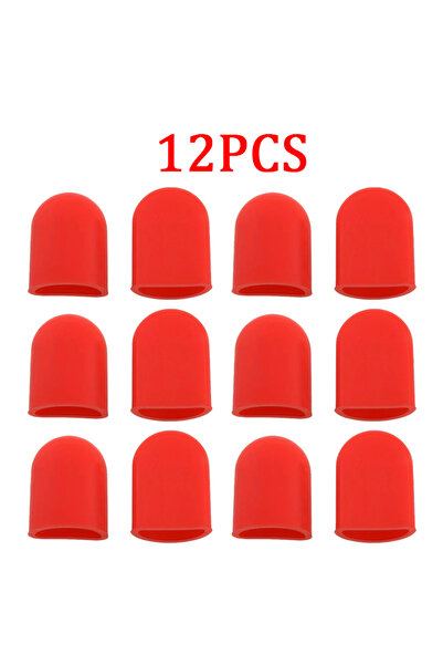 Choice Red-12pcs Electric Scooter Foot Protector 2pcs Non-slip silicone elect...