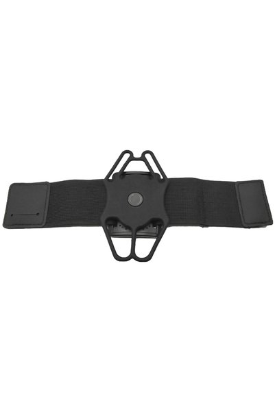 Choice black Detachable Sports Armband Phone Holder with 360° Rotation Silico...