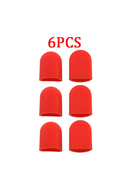 Choice1 Red-6pcs Electric Scooter Foot Protector 2pcs Non-slip silicone elect...
