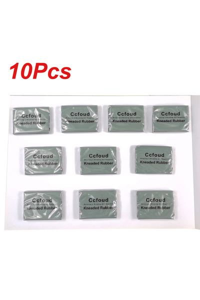 Choice 10 pcs 3/6/10/20/36pcs Grey Plasticity Erasers Kneaded Rubber for Blen...