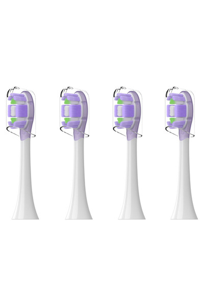 Choice PURPLE 4PCS Replacement Brush Heads For Xiaomi Oscillation Electric To...