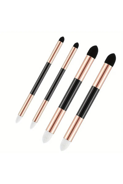 Choice 4pcs Cotton Blending Sponge Brush Set - 2/6Pcs Double-Headed Washable ...