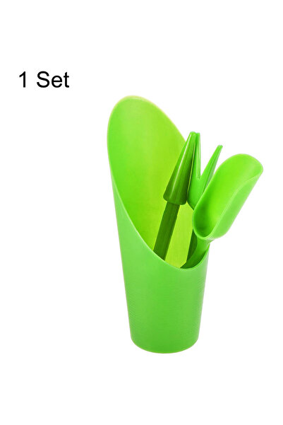 Choice1 4pcs set Green 4pcs/set, Plastic Durable Bucket shovel Potted Cultiva...