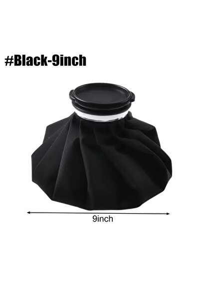 Choice1 DUTRIEUX black-9 inch Reusable Ice Pack Cold Hot Water Compress Bag K...