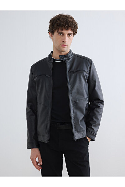 LC Waikiki Nevavm with a Difference of Opinion Lcwaikiki Classic Black Faux L...