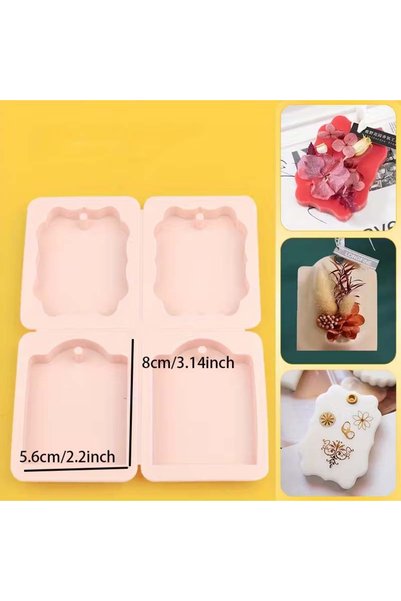 choice2 Style 3 4 Style Wax Silicone Mold Scented Air Fresheners For Cars Clo...