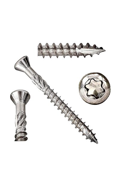 Choice 60mm 50PCS M5 5*60 Stainless Steel Deck Screws T25 Star Drive Type 304...