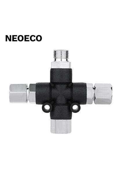 Choice NO Adjust Knob 3-Way Airbrush Air Hose Adapters Splitter Manifold Airb...