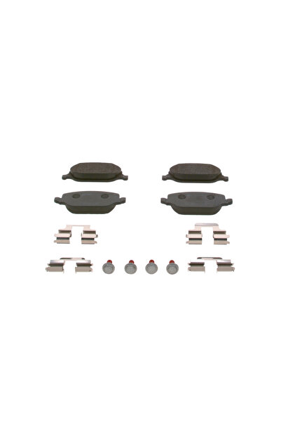 Bosch Σετ τακάκια φρένων, δισκόφρενο 0 986 424 775