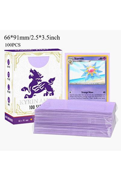 Choice4 Lavender Standard Size Card Sleeves Premium Perfect Exact Fit Inner C...