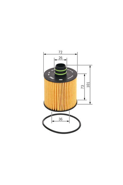 Bosch Φίλτρο λαδιού F 026 407 108