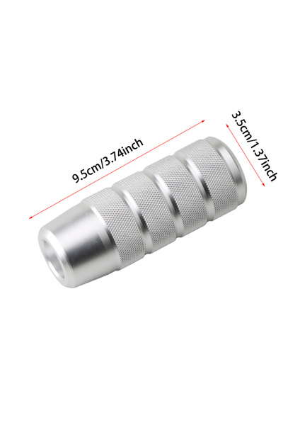 Choice Silver Car Accessories Universal Aluminum Gear Shift Knob Stick Manual...