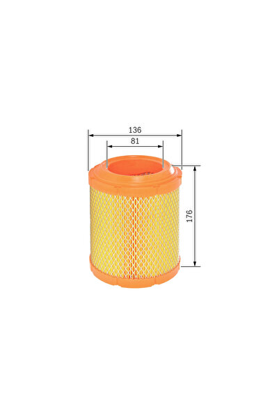 Bosch Air filter F 026 400 413