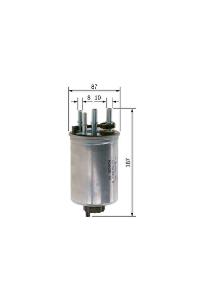 Bosch Fuel filter F 026 402 113