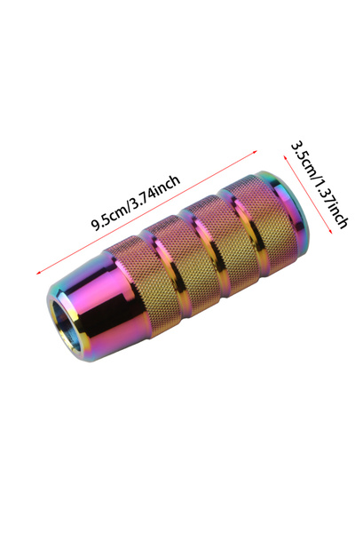 Choice5 Colorful Car Accessories Universal Aluminum Gear Shift Knob Stick Man...