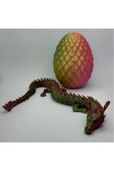 Choice11 Bandai redgreen 3D Chinese Dragon Surprise Egg, Mini Movable Joint D...