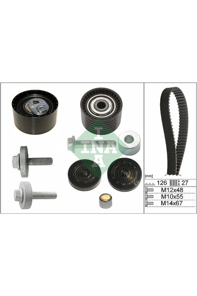 İna Set curea de distribuție 530 0638 10