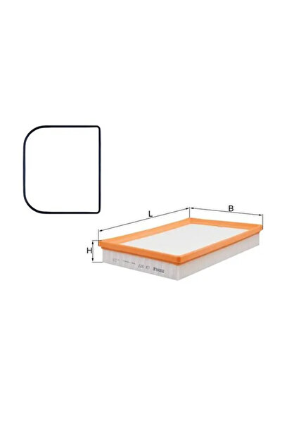 Mahle Original Air filter LX 977D
