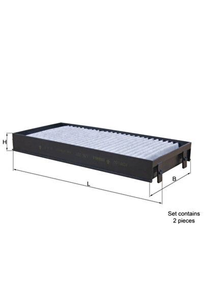Mahle Original Φίλτρο, αέρας εσωτερικού χώρου LAK ​​221/S