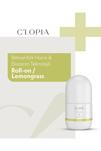 C'LOPIA BEAUTY Beyazlatıcı Etkili Ter Kokusu Önleyici Bitkisel Kök Hücre Roll...