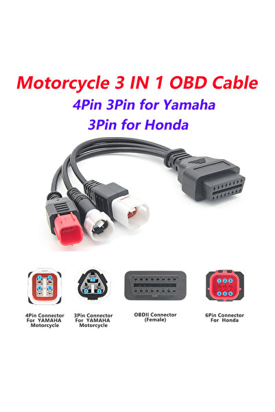 Choice Motorcycle 3in1 OBD2 Scanner Fault Code Reader JFIND JF700 Car Motorcy...