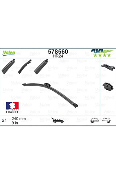 VALEO Μάκτρο υαλοκαθαριστήρα 578560
