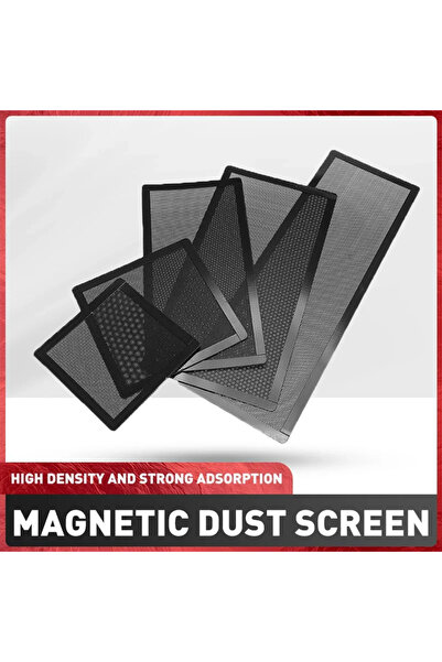 Choice 14x14cm 12*12CM/14*14CM PC Chassis Cooling Dust Filter Magnetic PVC Ne...