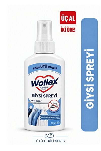 WOLLEX Giysi Spreyi Lilyum Hızlı Ütü Etkisi