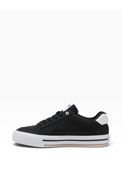 Puma Court Classic Vulc FS 396353 Unisex Spor Ayakkabı SİYAH-BEYAZ