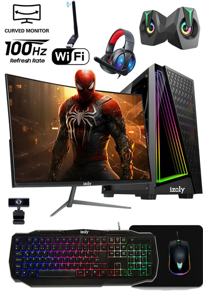 IZOLY K205 I5-3470 16gb 1tb Hdd 256ssd Gt740 24" Oyuncu Oem Seti
