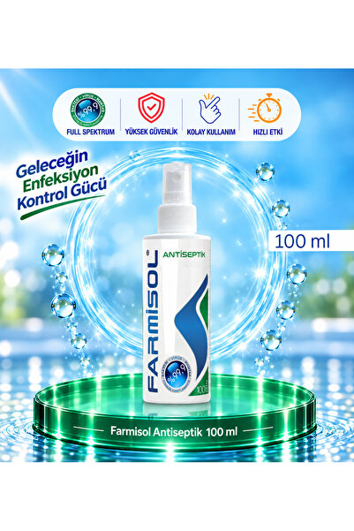 Farmisol Antiseptik 100 ml - Hipokloröz Dezenfektan