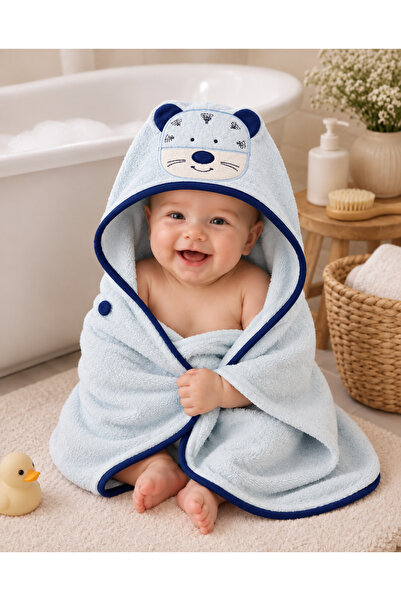 Sevnur Baby Yeni Doğan Bebek Bornoz pamuklu,Bebek Hediyelik (0-24 ay kullanım...