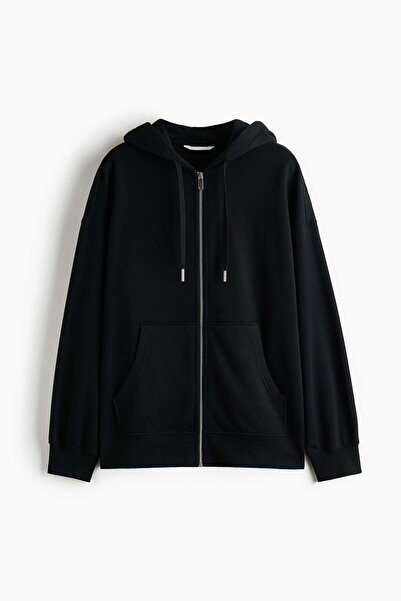 H&M Oversized zip-through hoodie