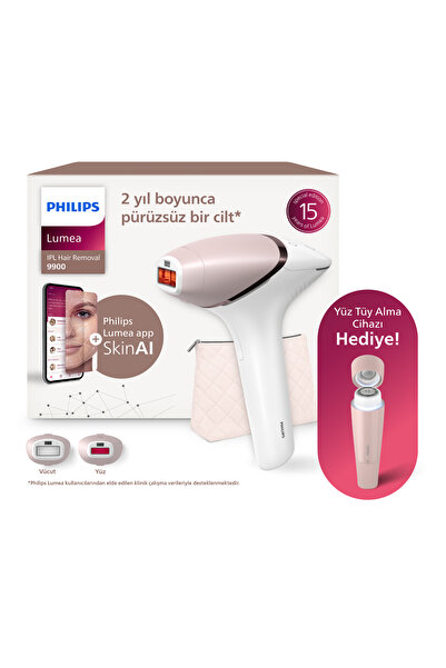 Philips Lumea 9900 Serisi BRI950/02 Yüz Epilatör Cihazı Hediyeli SET ,Vücut v...